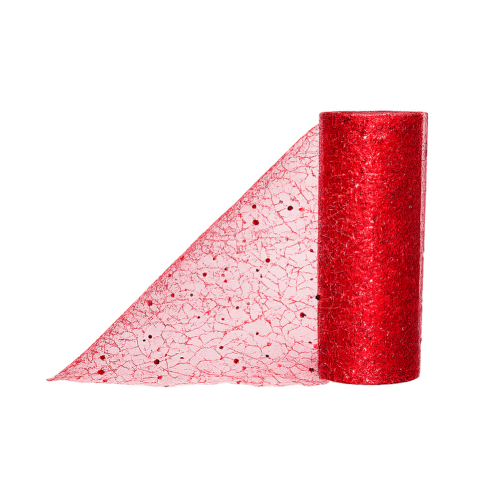 Tull Spyder Escarcha 15Cm Rojo Rollo X 10 Yardas