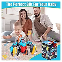 Tumbling and Flipping Musical Gorilla Toy