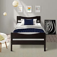 Black Wooden Kids Bed Frame – Durable & Stylish Kids Bedroom Furniture Black Wooden Kids Bed Frame – Durable & Stylish Kids Bedroom Furniture