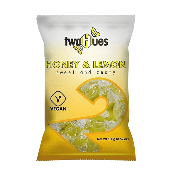 10036 Two Hues Honey & Lemon Candy 100g X 12