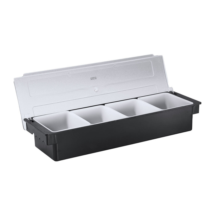 Caja de 4 compartimientos