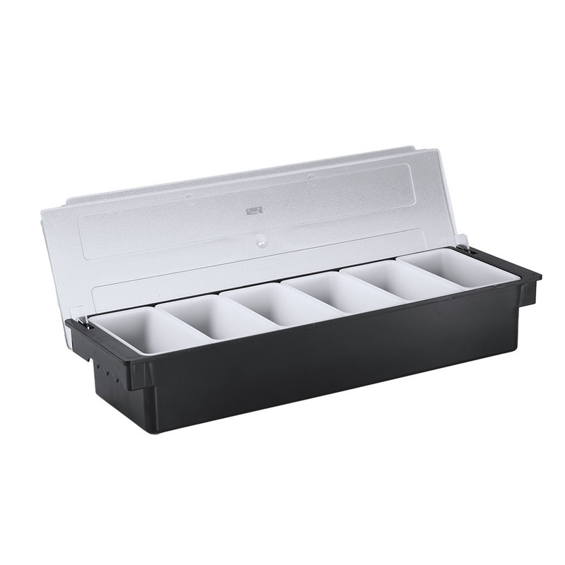 Caja de 6 compartimientos