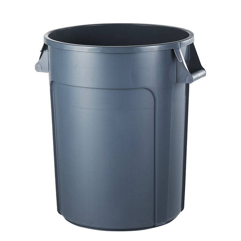 Bote redondo para basura polietileno 120 Litros