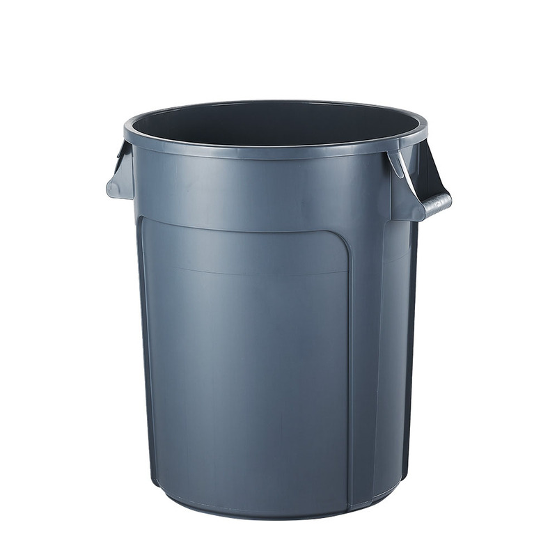 Bote redondo para basura polietileno 76 Litros