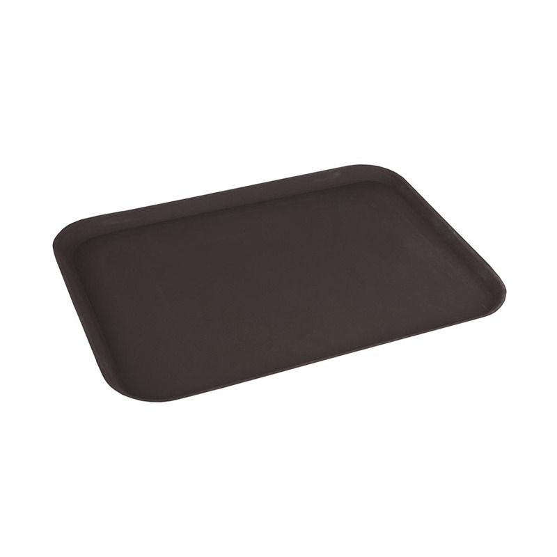 Charola rectangular fibra de vidrio 355x460 mm