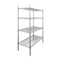 Estantería cromada 1220x455x1800mm U-EC-45