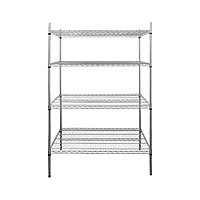 Estantería cromada 1220x610x1800mm U-EC-61