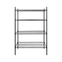 Estantería Epoxy Negro 1220x530x1800mm U-EE-53