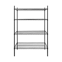 Estantería Epoxy Negro 1220x610x1800mm U-EE-61