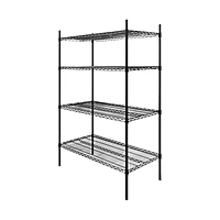 Estantería Epoxy Negro 1220x610x1800mm U-EE-61