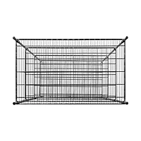 Estantería Epoxy Negro 1220x610x1800mm U-EE-61