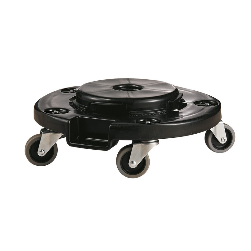 Ruedas dolly para bote de basura redondo