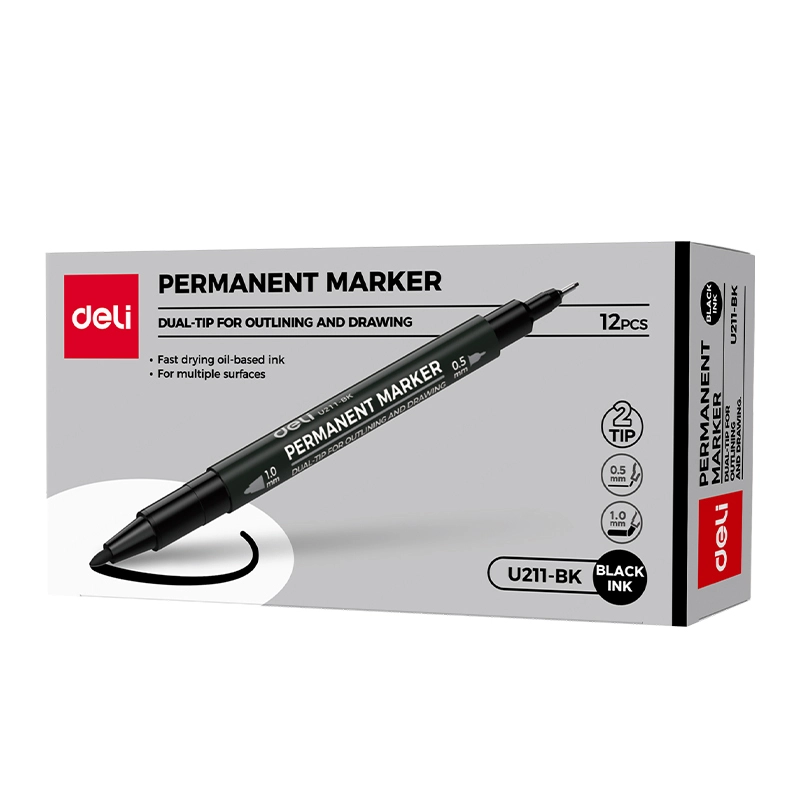 MARCADOR PERMANENTE - U211-BK