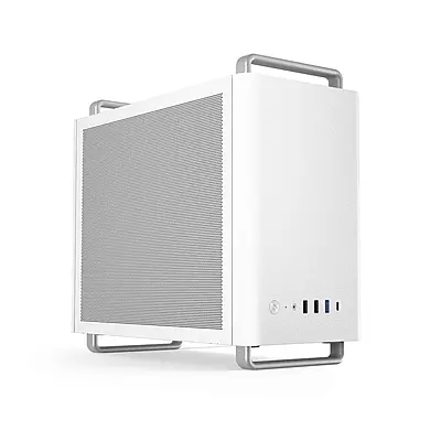 U320 ATX Cabinet With Micro SMPS ULTRA  Meash Pannel White