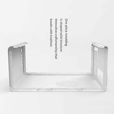 U320 ATX Cabinet With Micro SMPS ULTRA  Meash Pannel White