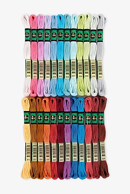 Scatola 24 Matassine Cotone Lanato DMC Nuovi Colori Scatola 24 Matassine Cotone Lanato DMC Nuovi Colori