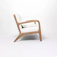 Leo 2 Seater Sofa White Bucle