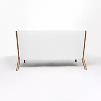 Leo 2 Seater Sofa White Bucle