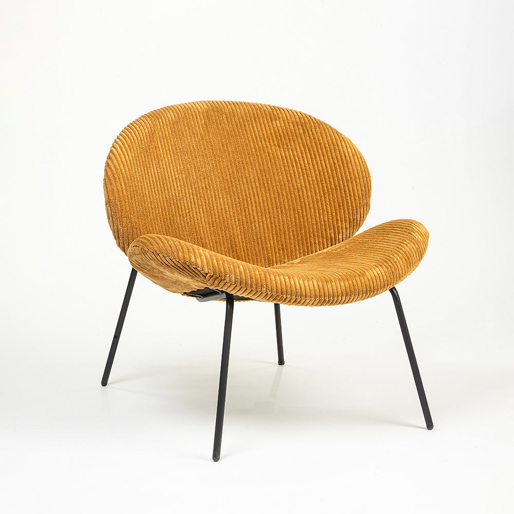 Scoop Lounge Chair Mustard