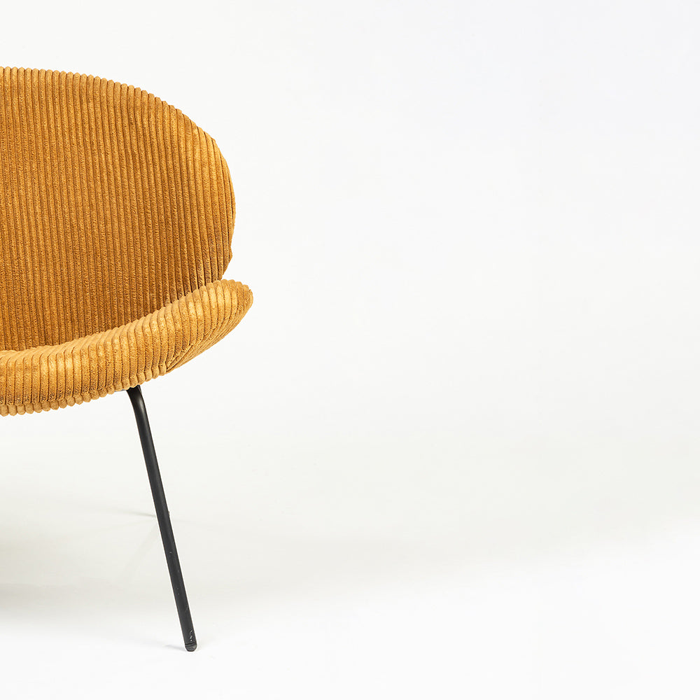 Scoop Lounge Chair Mustard