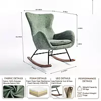 Mantra Rocking Chair Green