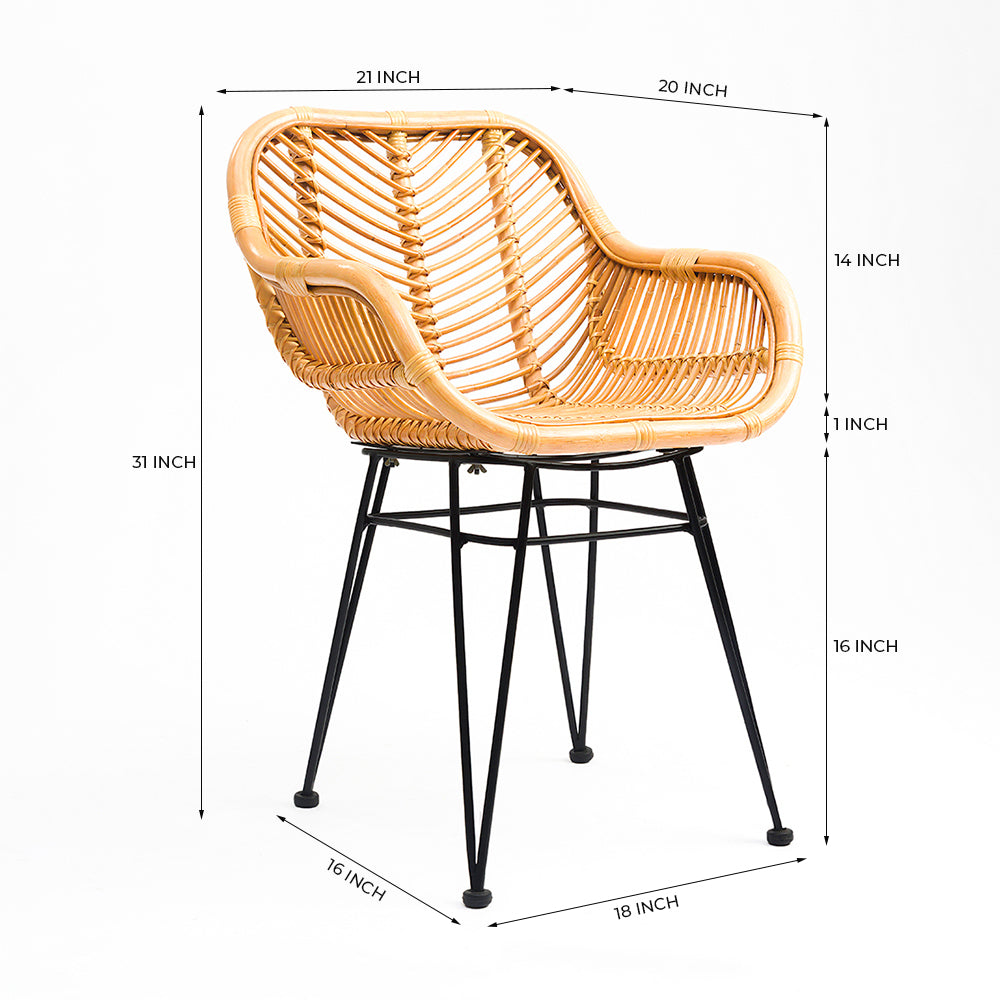 Brisa Rattan Cafe Chair