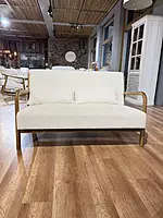 Leo 2 Seater Sofa White Bucle