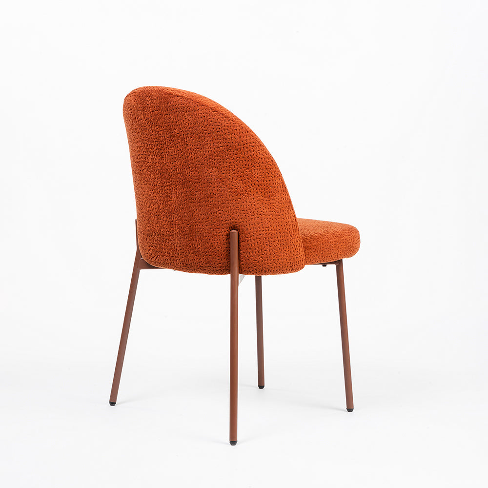 Lisbon Dining Chair Rust Red