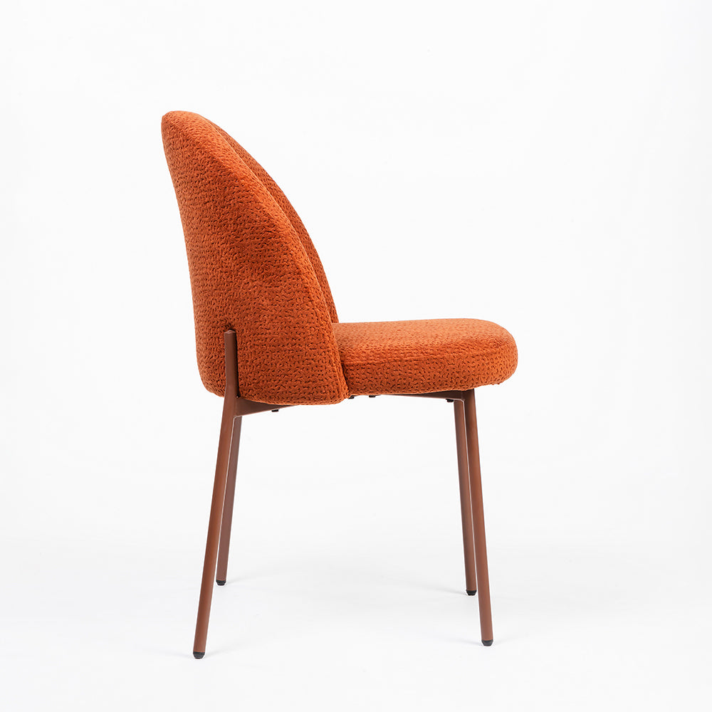 Lisbon Dining Chair Rust Red