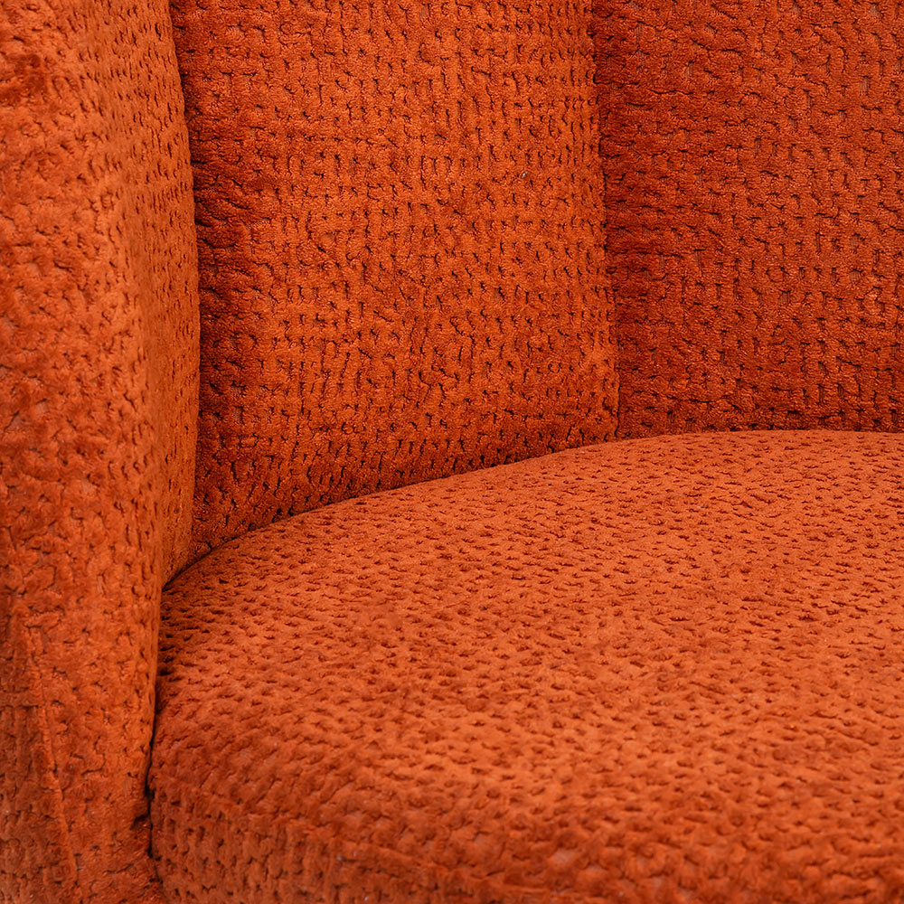Lisbon Dining Chair Rust Red