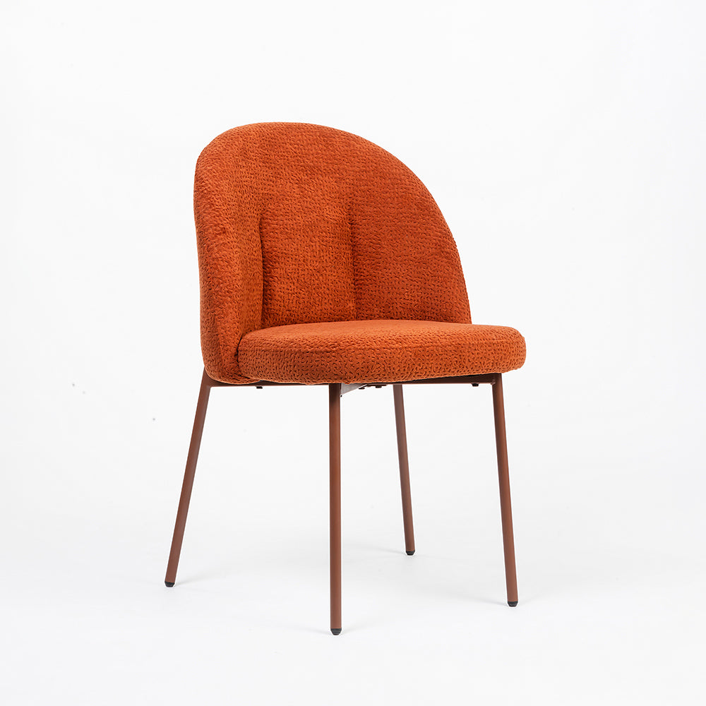 Lisbon Dining Chair Rust Red