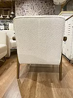 Sula Wooden Armchair White