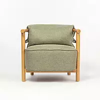 Luxo Parawood Armchair Sage Green