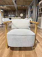 Luxo Parawood Armchair Light Grey