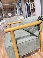 Luxo Parawood Armchair Sage Green