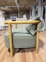 Luxo Parawood Armchair Sage Green