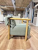 Luxo Parawood Armchair Sage Green