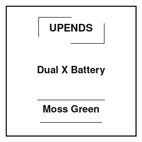 Upends Dual X Battery Moss Green