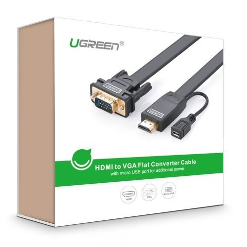 UGREEN HDMI To VGA Converter Round Cable
