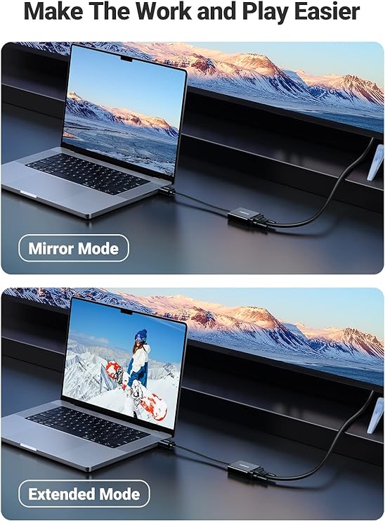 UGREEN HDMI To VGA+3.5mm Audio With Power Port Converter - MM103