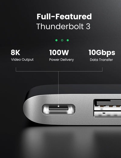 Ugreen 6-in-2 USB-C Multifunction Adapter Ugreen 6-in-2 USB-C Multifunction Adapter