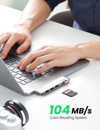 Ugreen 6-in-2 USB-C Multifunction Adapter Ugreen 6-in-2 USB-C Multifunction Adapter