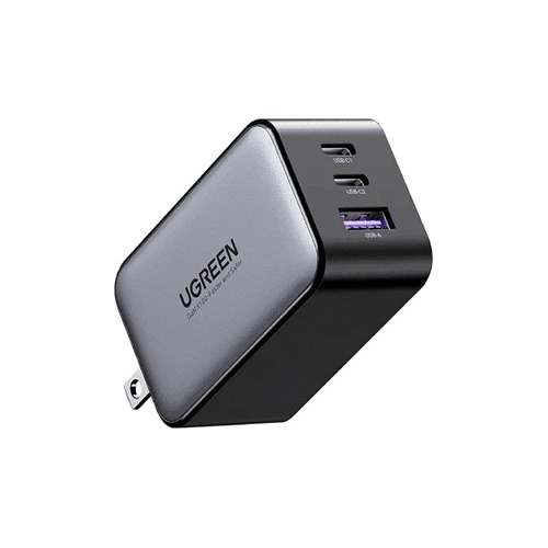 UGREEN USB-A+2*USB-C 65W GaN Tech Fast Charger