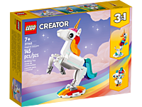 LEGO Creator 3-in-1 31140 Magical Unicorn