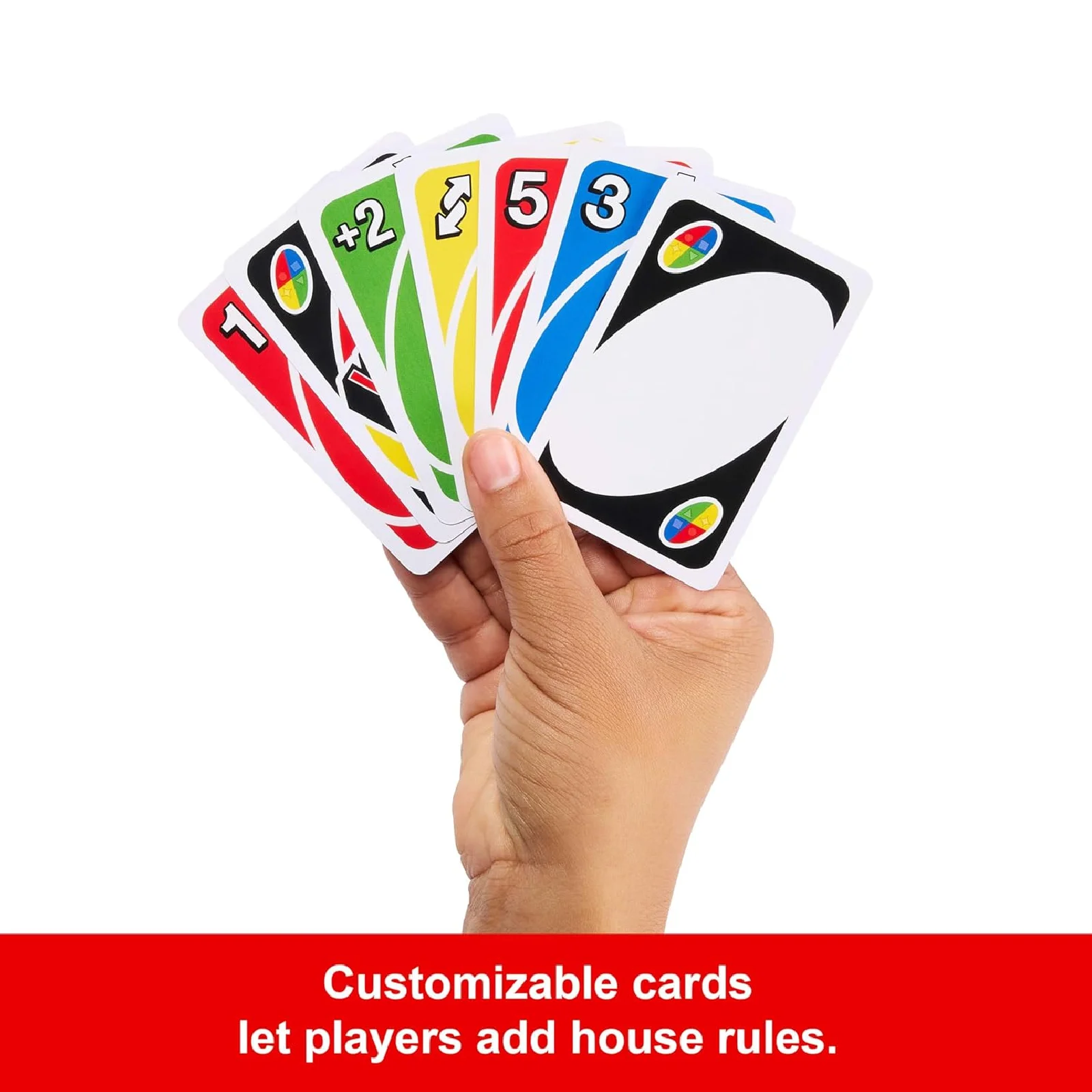 Mattel UNO Playing Card Game 112 Cards for Kids & Family Age 7+
