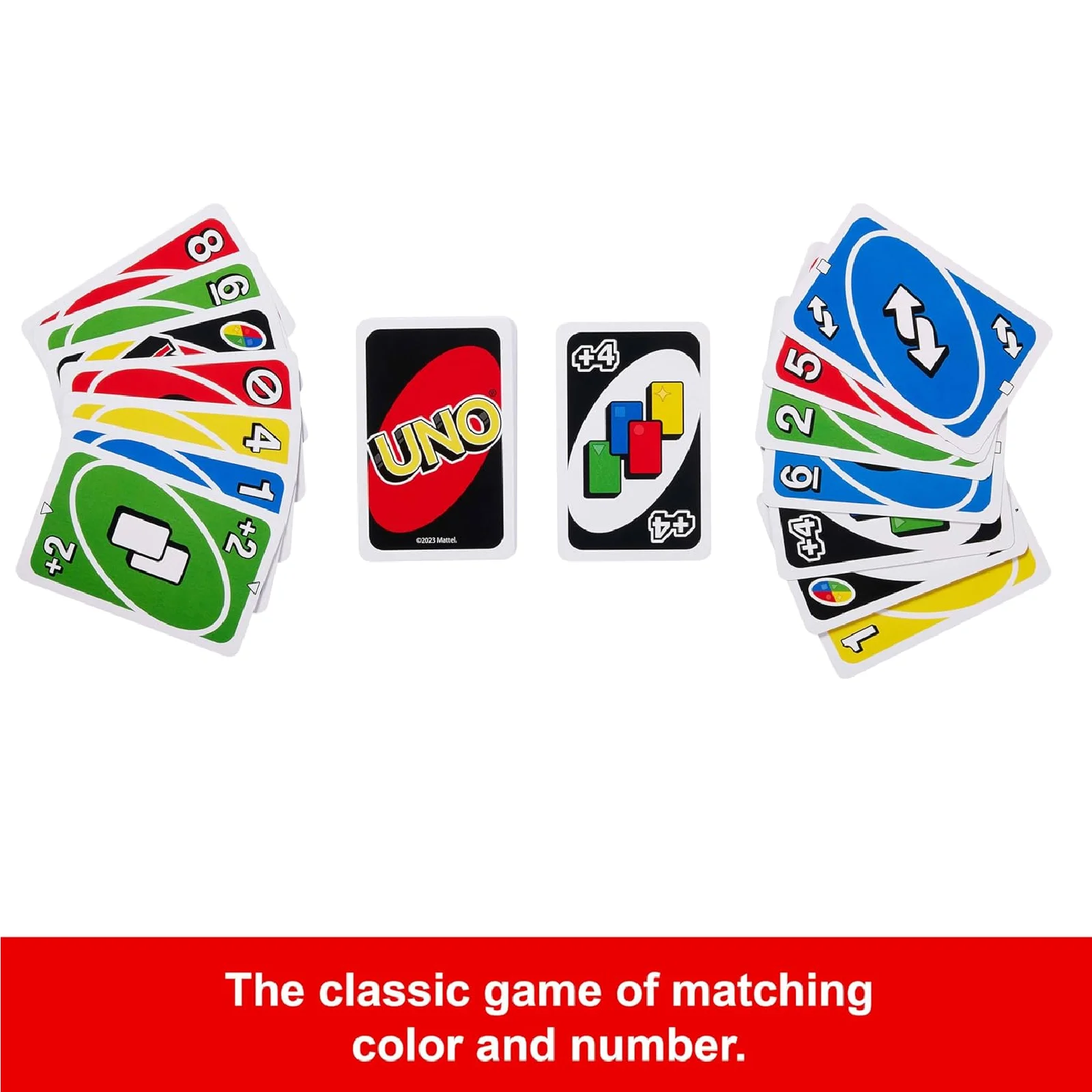 Mattel UNO Playing Card Game 112 Cards for Kids & Family Age 7+