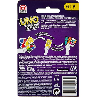 UNO Flip Cards Game