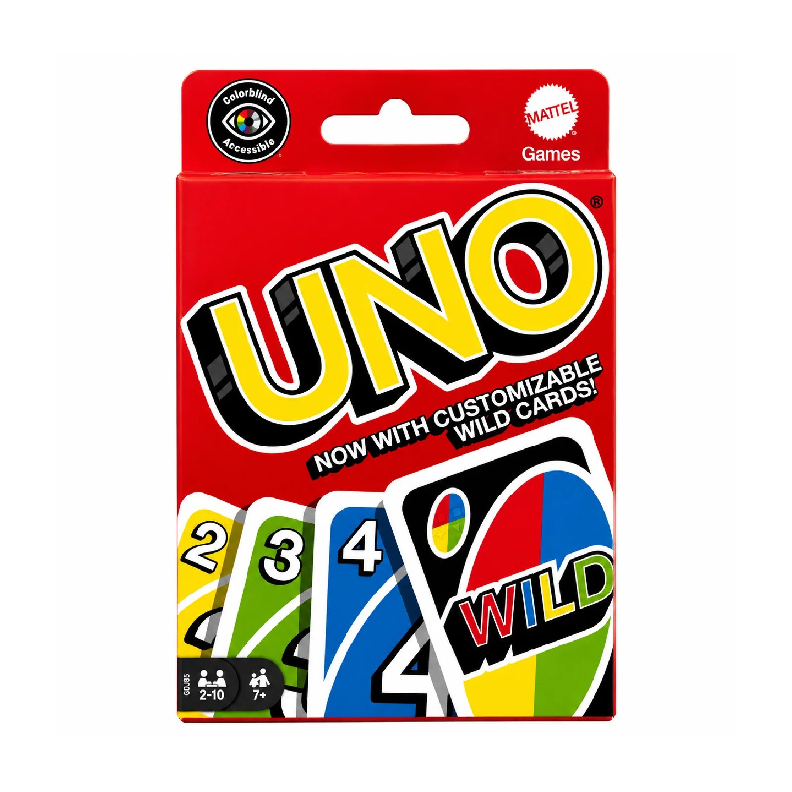 Mattel UNO Playing Card Game 112 Cards for Kids & Family Age 7+