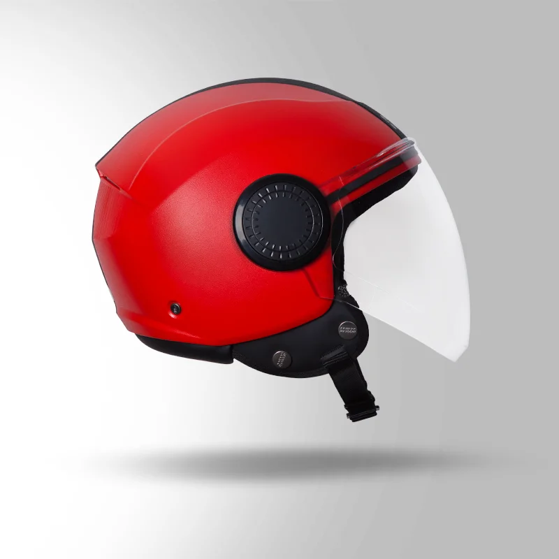 STUDDS URBAN RED WITH BLACK STRIP C/V (XL)