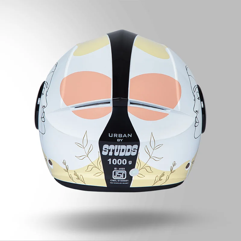 STUDDS URBAN SUPER D3 YELLOW/PINK N6 WHITE C/V (L) STUDDS URBAN SUPER D3 YELLOW/PINK N6 WHITE C/V (L)